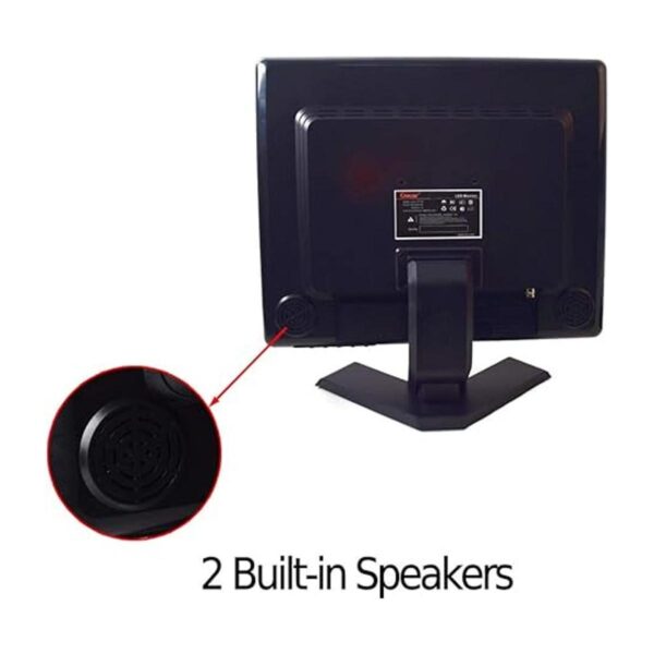 Monitor de seguridad profesional de 15 pulgadas BNC