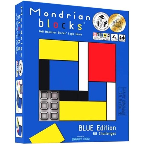 Mondrian Blocks Blue Edition Ganador del premio Parents_1