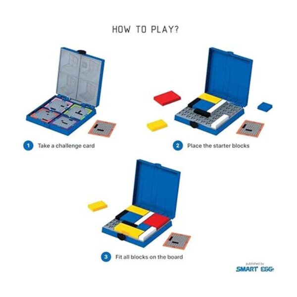Mondrian Blocks Blue Edition Ganador del premio Parents_2