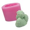 Molde de silicona 3D Angel Candle Mold DIY Cake Decoración_3