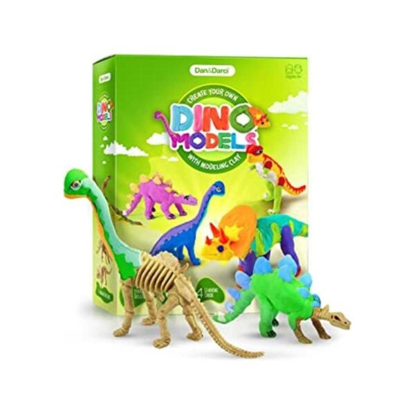 Modelos de dino kit de manualidades de arcilla artes y_1