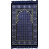 Modefa Alfombra de oración islámica turca tradicional