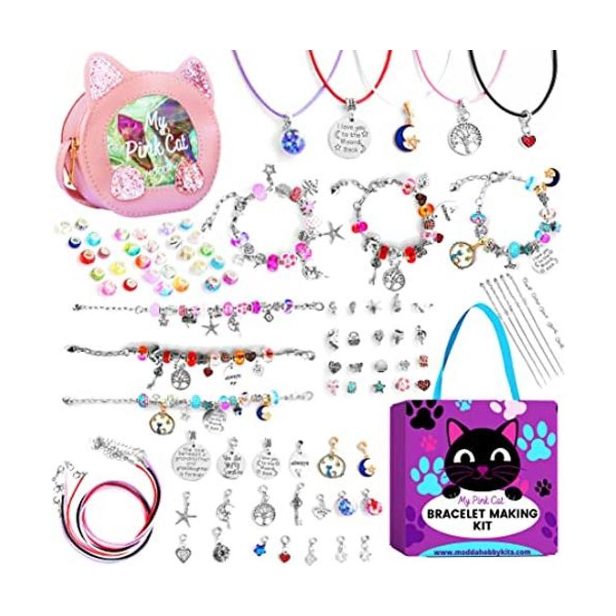 Modda Kit de fabricación de pulseras con bonito bolso de