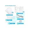 Mocoosy Kit de 148 hojas de plástico termorretráctil para_2