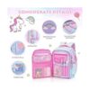 Mochila escolar para niñas linda bolsa de libros para_3