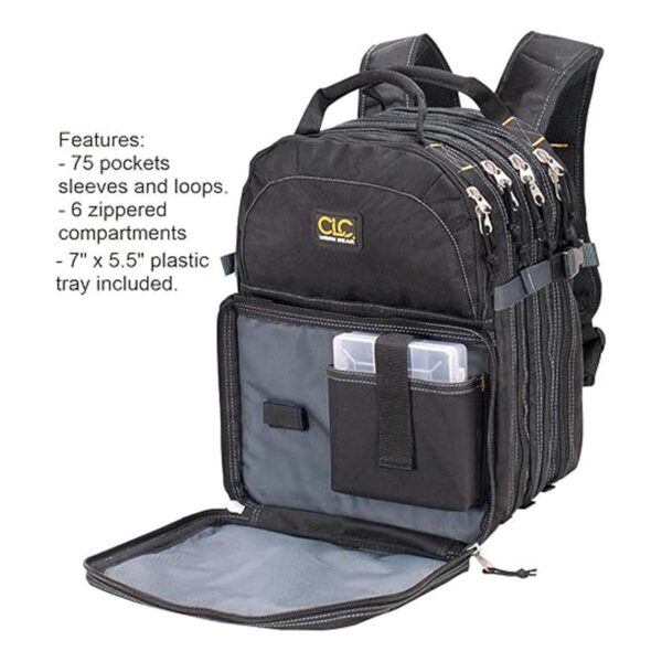 Mochila para herramientas de 75 bolsillos fabricada en_2