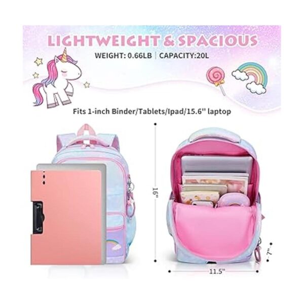 Mochila escolar para niñas linda bolsa de libros para_2