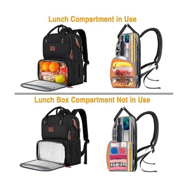 Mochila de almuerzo para mujeres mochilas térmicas_5