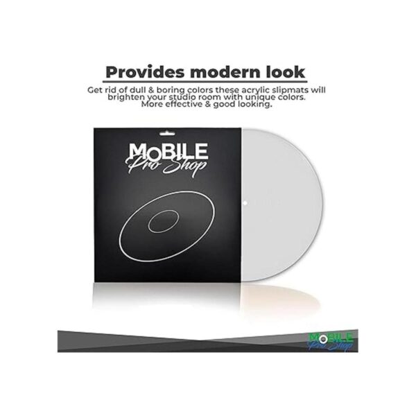 Mobile Pro Shop Tapete acrílico para tocadiscos tapete_6