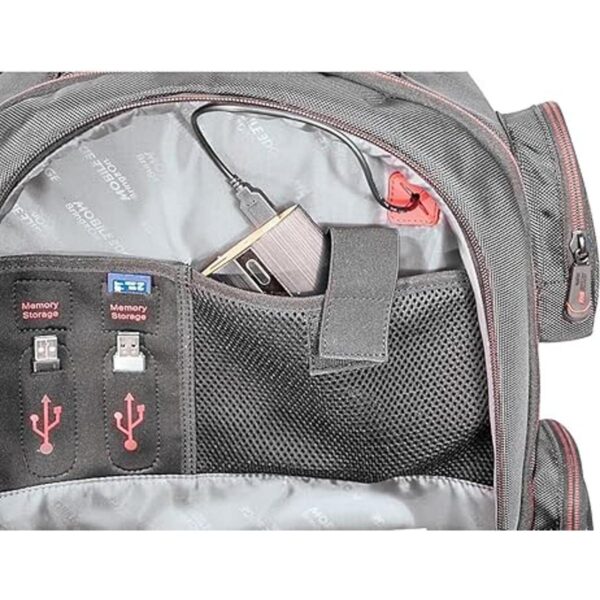 Mobile Edge Core Gaming Laptop Mochila panel frontal_2