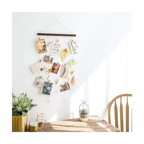 Mkono Hanging Photo Display Pictures Frame Holders with 25_2