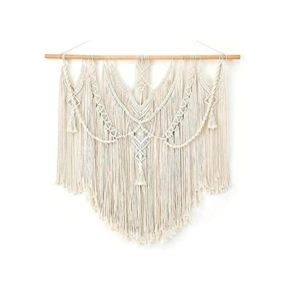 Mkono Macramé para colgar en la pared decoración bohemia_1