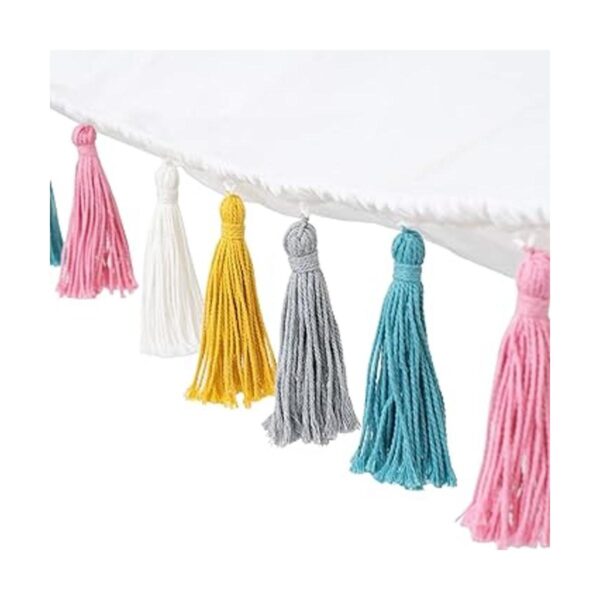 Mkono Hamaca de juguete de peluche colgante de macramé_4