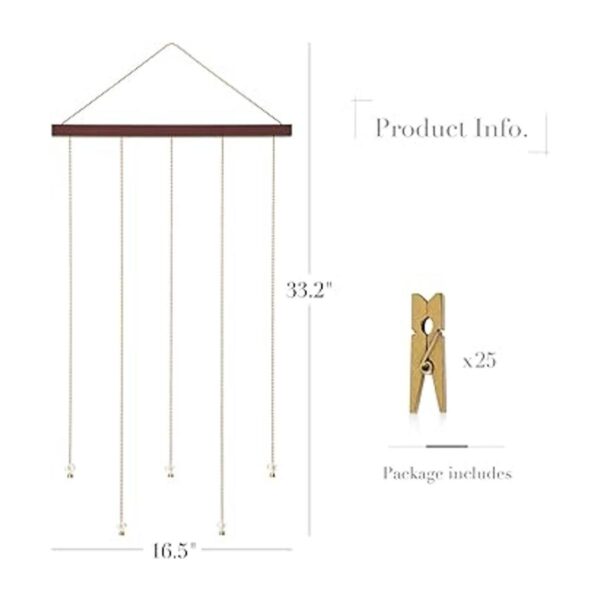 Mkono Hanging Photo Display Pictures Frame Holders with 25_6