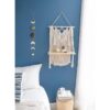 Mkono Estante colgante de pared de macramé decoración