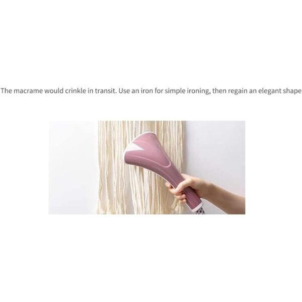 Mkono Estante colgante de pared de macramé decoración