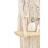 Mkono Estante colgante de pared de macramé decoración