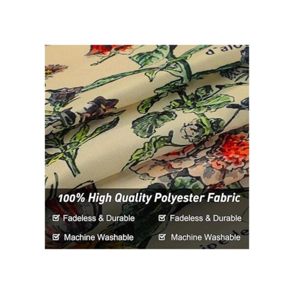 Mixweer Tapiz vintage de flores silvestres tapiz vertical_3
