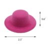 Mini sombreros formales de 12 colores sombreros de muñeca_2