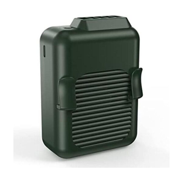 Mini ventilador de cintura portátil ventilador manos