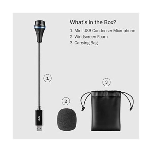 Mini micrófono USB para laptop y computadora de_2