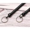 Mini Skater Cordones de pesca retráctiles en espiral para