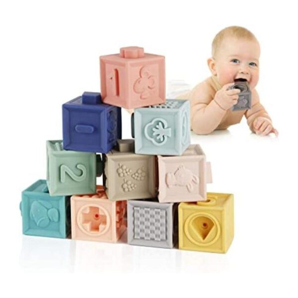 Mini Tudou Bloques de construcción suaves para bebés_1