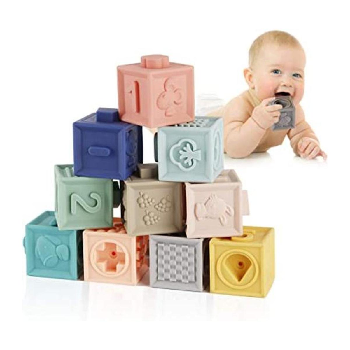 Mini Tudou Bloques de construcción suaves para bebés