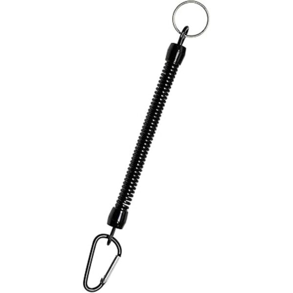 Mini Skater Cordones de pesca retráctiles en espiral para