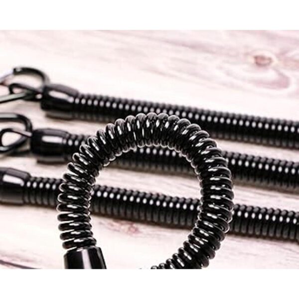 Mini Skater Cordones de pesca retráctiles en espiral para