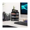 Mind Reader Organizador de cajones de 3 niveles color negro_4