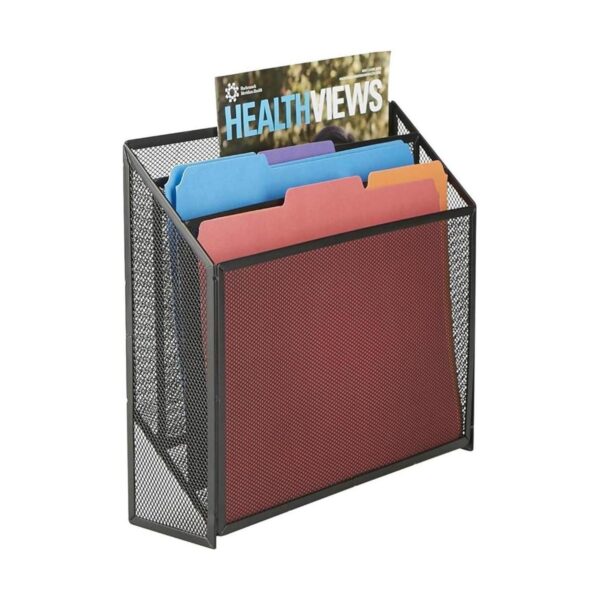 Mind Reader LETDIVBLK 3 niveles Jumbo soporte de malla_1