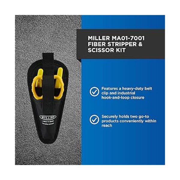 Miller MA017001 Kit de pelacables y pelacables de fibra