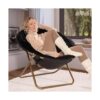 Milliard Cozy Silla de piel sintética para dormitorio