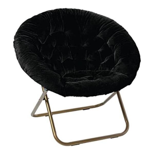 Milliard Cozy Silla de piel sintética para dormitorio