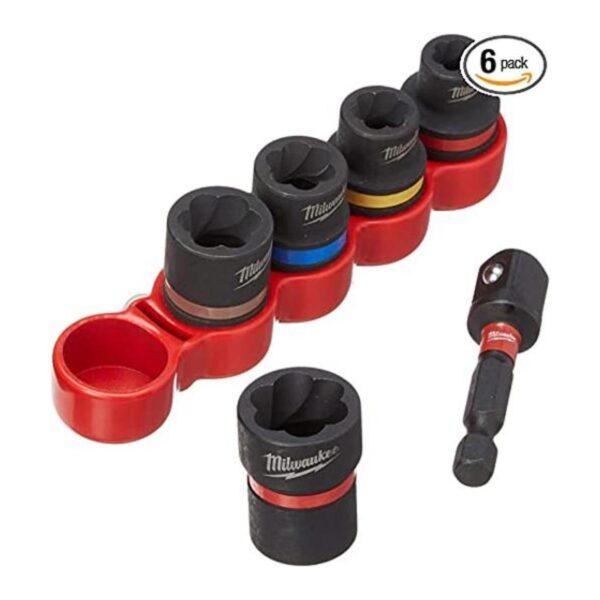 Milwaukee 48328000 Shockwave Juego de extractor de impacto_1