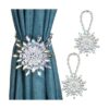 Mikomer 2 pinzas magnéticas para cortinas con cristal_1