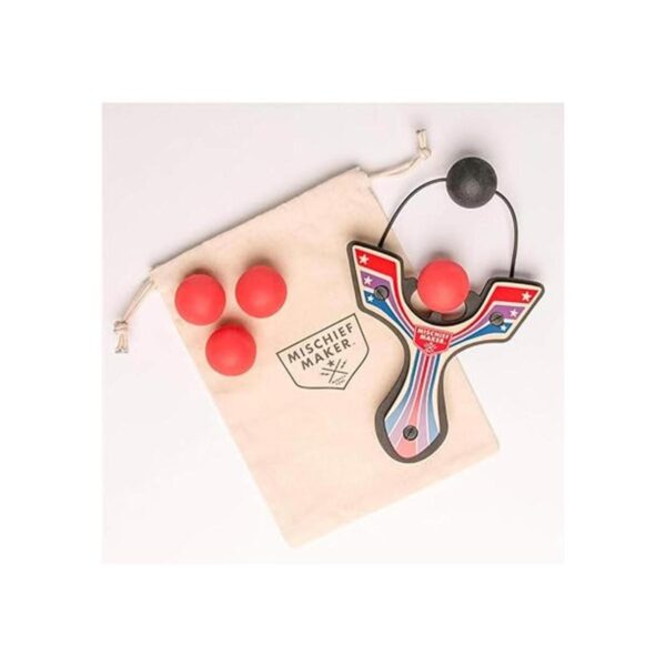 Mighty Fun Mischief Maker Racing Eslingshot de madera y_4