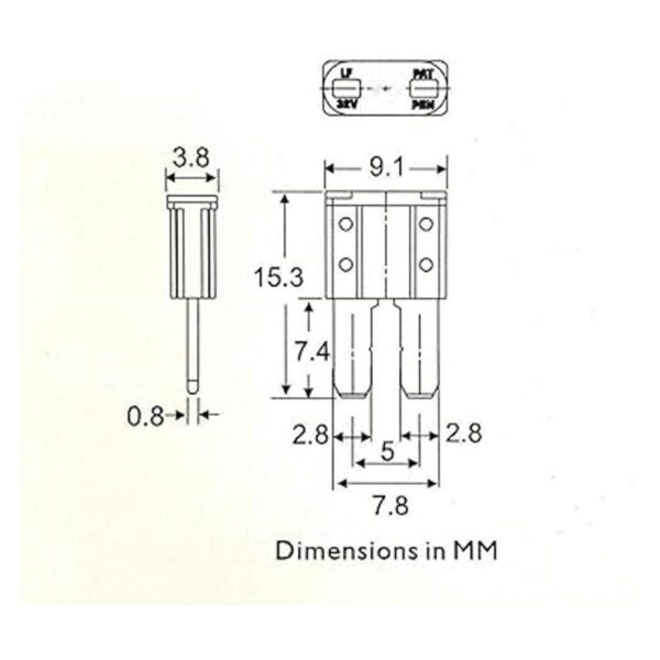 Micro2 ATR Fusibles automotrices surtidos de 140 piezas_2