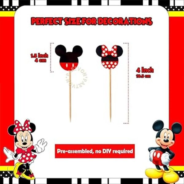 Mickey Minnie Party Supplies Suministros de fiesta con_2