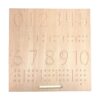 Mfumyy Montessori Tabla de seguimiento de números de_1