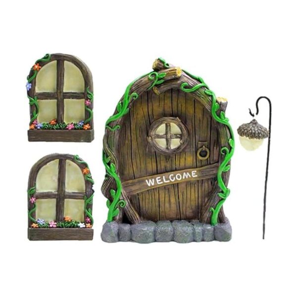 Meyas Gnomo de hadas en miniatura para ventanas y_2