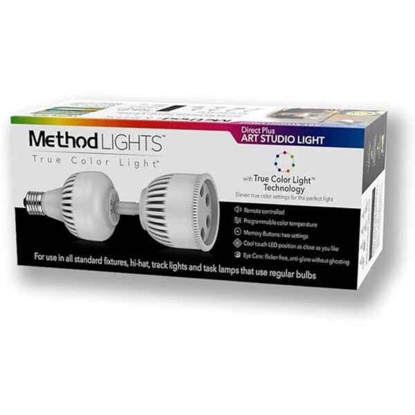Method Lights Art Studio Bombilla LED de rosca para_5