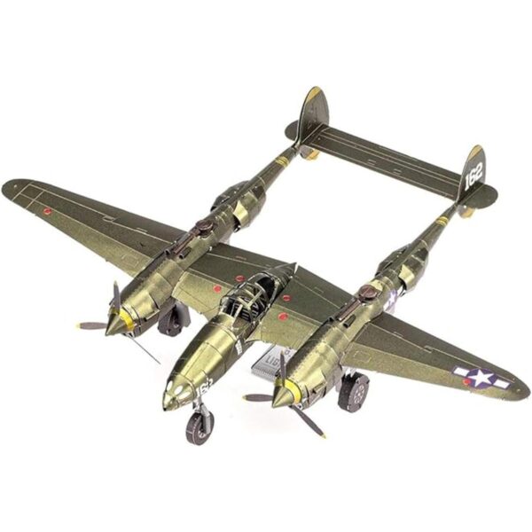 Metal Earth Premium Series P38 Lightning 3D Kit de modelos