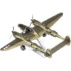Metal Earth Premium Series P38 Lightning 3D Kit de modelos