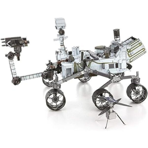 Metal Earth Mars Rover Perseverance Ingenuity Helicopter
