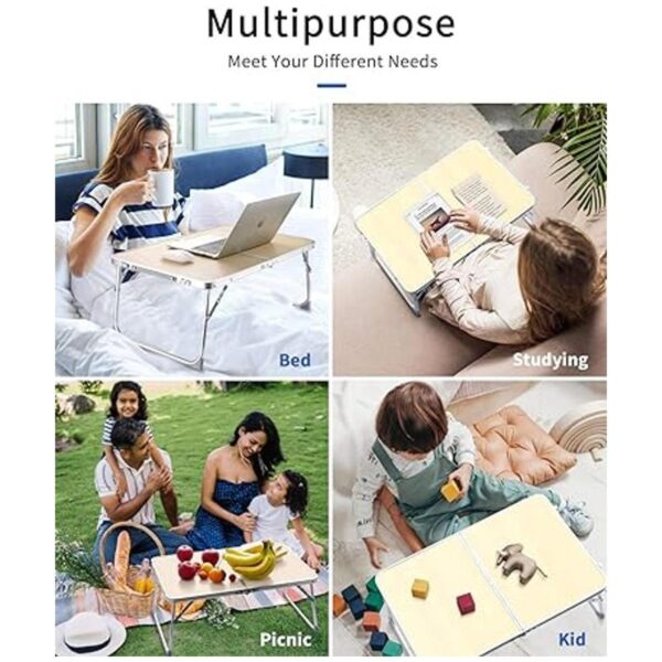 Mesa plegable para laptop para cama escritorio de regazo_2