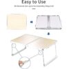 Mesa plegable para laptop para cama escritorio de regazo_4