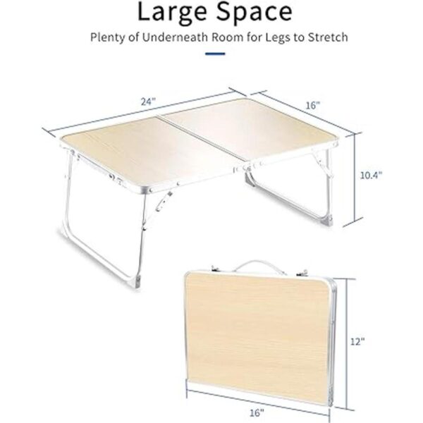 Mesa plegable para laptop para cama escritorio de regazo_6