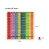 MerryHeart Tablero de multiplicación de madera arco iris_3